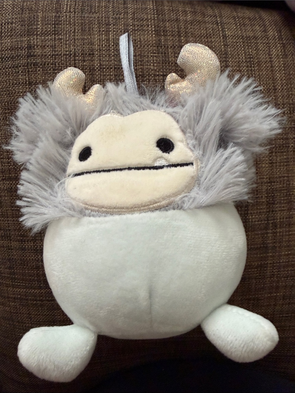 🔥 5/$25 - Plush Grey Yeti Creature Stuffed Toy - Soft Kids Plush